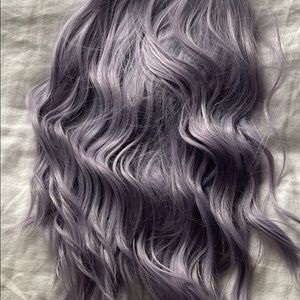Purple Curly Wig
